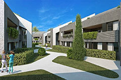 Imagen de CONJUNTO RESIDENCIAL PUZZLE. 38 VIVIENDAS CON ZONAS COMUNES EN TORRELODONES