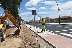 Imagen de proyecto de glorieta en el encuentro de las calles real, pantoja y travesía de la carretera provincial to-2421 (avenida san francisco)