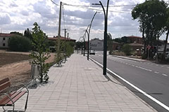 Imagen de proyecto de glorieta en el encuentro de las calles real, pantoja y travesía de la carretera provincial to-2421 (avenida san francisco)