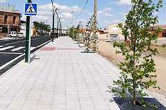 Imagen de proyecto de glorieta en el encuentro de las calles real, pantoja y travesía de la carretera provincial to-2421 (avenida san francisco)