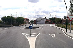 Imagen de proyecto de glorieta en el encuentro de las calles real, pantoja y travesía de la carretera provincial to-2421 (avenida san francisco)